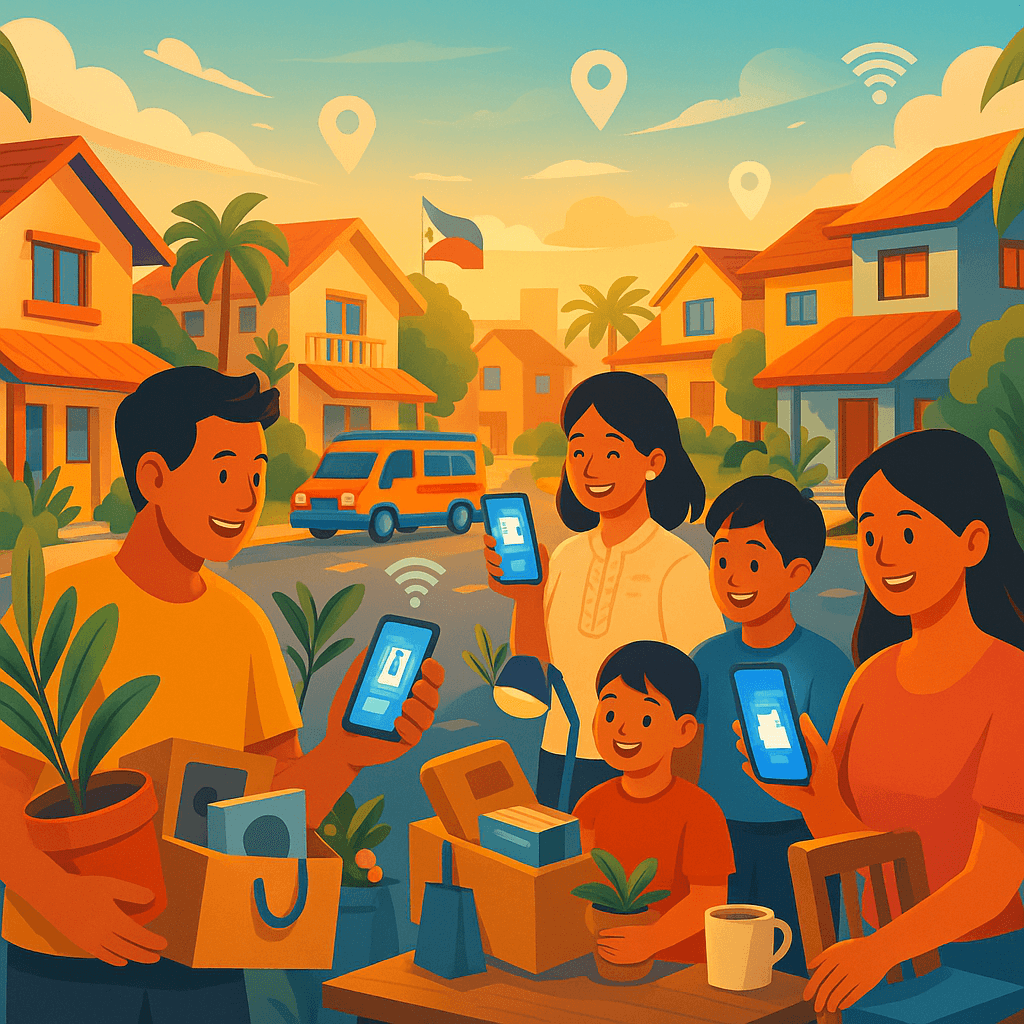 Filipino neighborhood marketplace